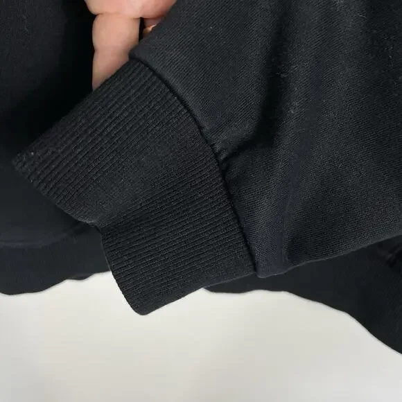 Scuderia Ferrari Logo Hoodie Mens S/M Black Italian Racing Team Luxury Sportscar - Picture 7 of 8